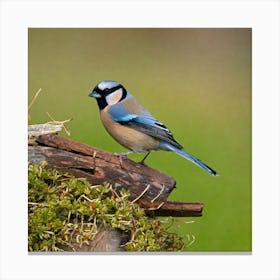 Blue Tit 49 Canvas Print