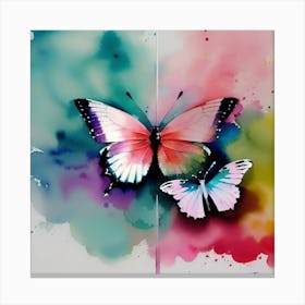 Butterfly Painting 25 Canvas Print