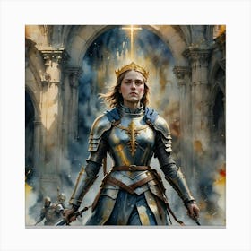 Joan of Arc 18 Canvas Print