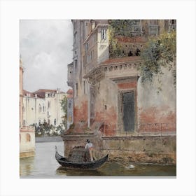 Palazzo Antonietta Brandeis Canvas Print