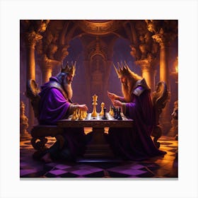 Chess Canvas Print