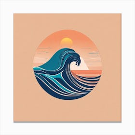 Ocean Wave Canvas Print