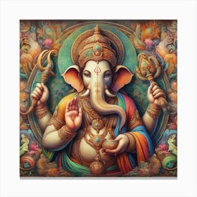 Ganesha 2 Canvas Print