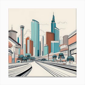 Cityscape Canvas Print