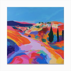 Abstract Travel Collection Italy 8 Canvas Print