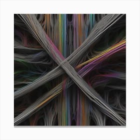 Abstract Fractals 11 Canvas Print