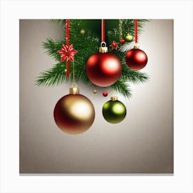 Christmas Ornaments 97 Canvas Print