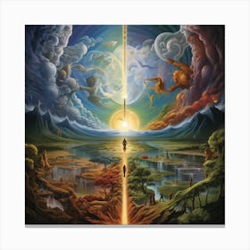 Journey Of A Thousand Lifetimes Canvas Print