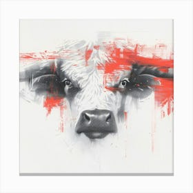 Bull Head 2 Canvas Print