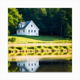 House In The Woods 5 Canvas Print