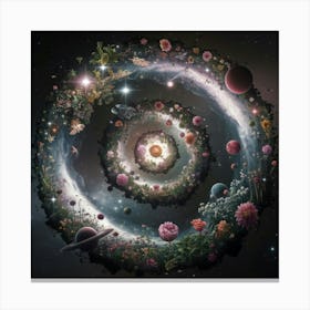 Spiral Galaxy Canvas Print