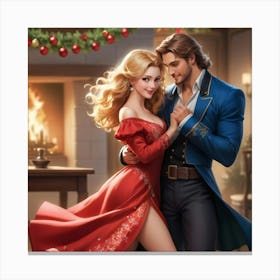 Beauty And The Beast 3 Canvas Print