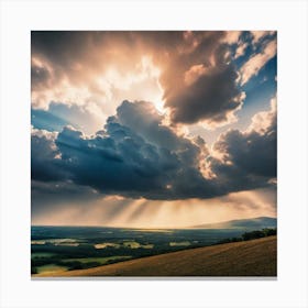 Cloudy Sky 27 Canvas Print