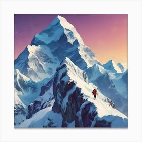 Mountaineer 1 Canvas Print