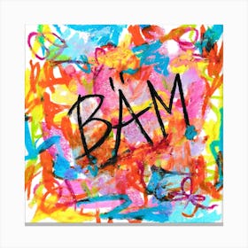 bäääm Canvas Print