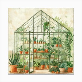 Greenhouse 9 Canvas Print