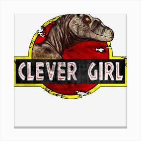 Hot Trend Clever Girl Canvas Print