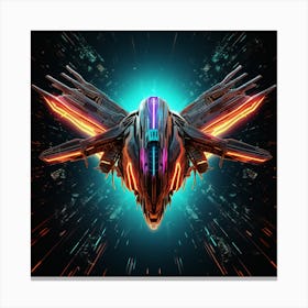 Spaceship 3 Canvas Print