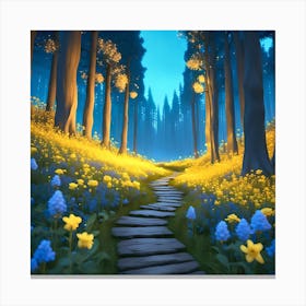 Magical Forest Canvas Print