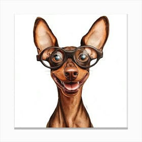 Doberman Pinscher 14 Canvas Print