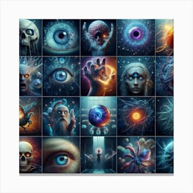 Psychedelic Art 10 Canvas Print