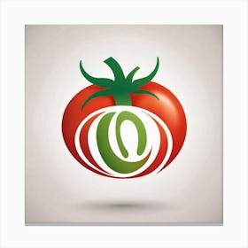 Tomato Logo 3 Canvas Print