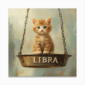 Libra Canvas Print