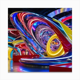 Futurist Art 1 Canvas Print