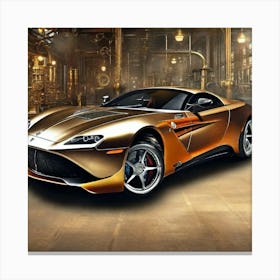 Aston Martin Vantage Canvas Print