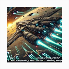 Solar Fang Combat Endurance Converted Canvas Print