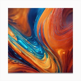 Abstract Painting 1 Canvas Print