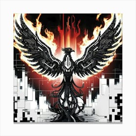 phoenix rising Canvas Print