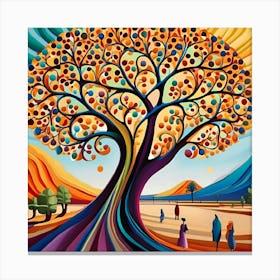 Tree Of Life 14 Canvas Print