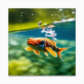 Koi Fish Canvas Print