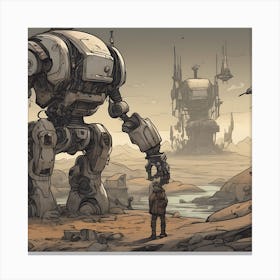 Reign Of Rust Canvas Print