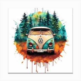 mystery machine  Canvas Print