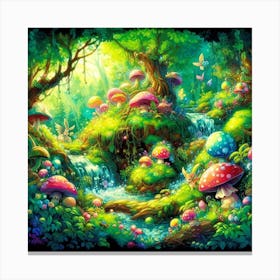 Fairy Forest 1 Canvas Print