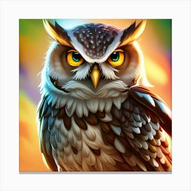 Owl 5 Canvas Print