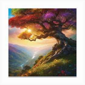 Tree Of Life 214 Canvas Print