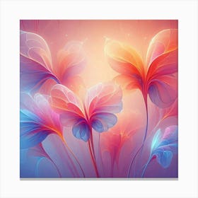 The delicate petals 1 Canvas Print