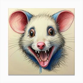 Opossum 2 Canvas Print