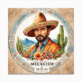 Mexico Mexican Canvas Print