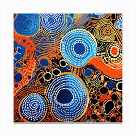 Aboriginal Art 8 Canvas Print
