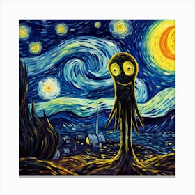 Aliens Walk Amongst Us Canvas Print