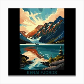 Kenai Fjords Leinwandbild