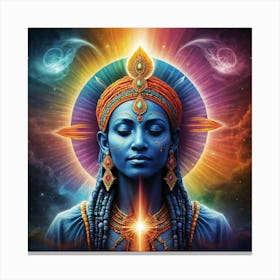 Goddess Of Light Canvas Print