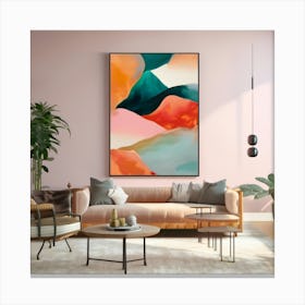 Abstract Painting 57 Canvas Print