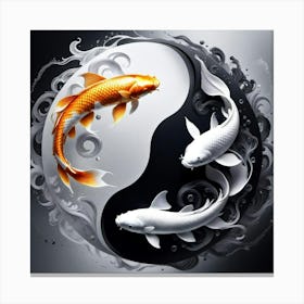 Yin Yang 7 Canvas Print