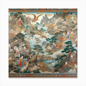 Chinese Painting Canvas Print