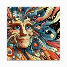 Psychedelic Art 2 Canvas Print